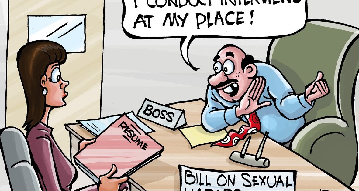 World of an Indian cartoonist!: How to avoid sexual harassment at work  place!