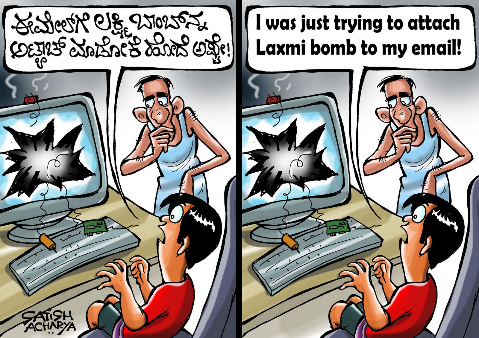 World of an Indian cartoonist!: Diwali cartoons!