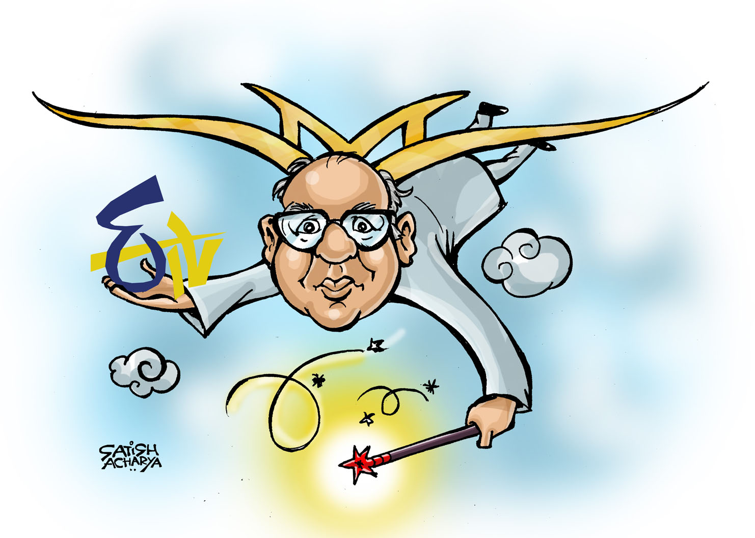 World of an Indian cartoonist!: E-tv Kannada completes ten years!