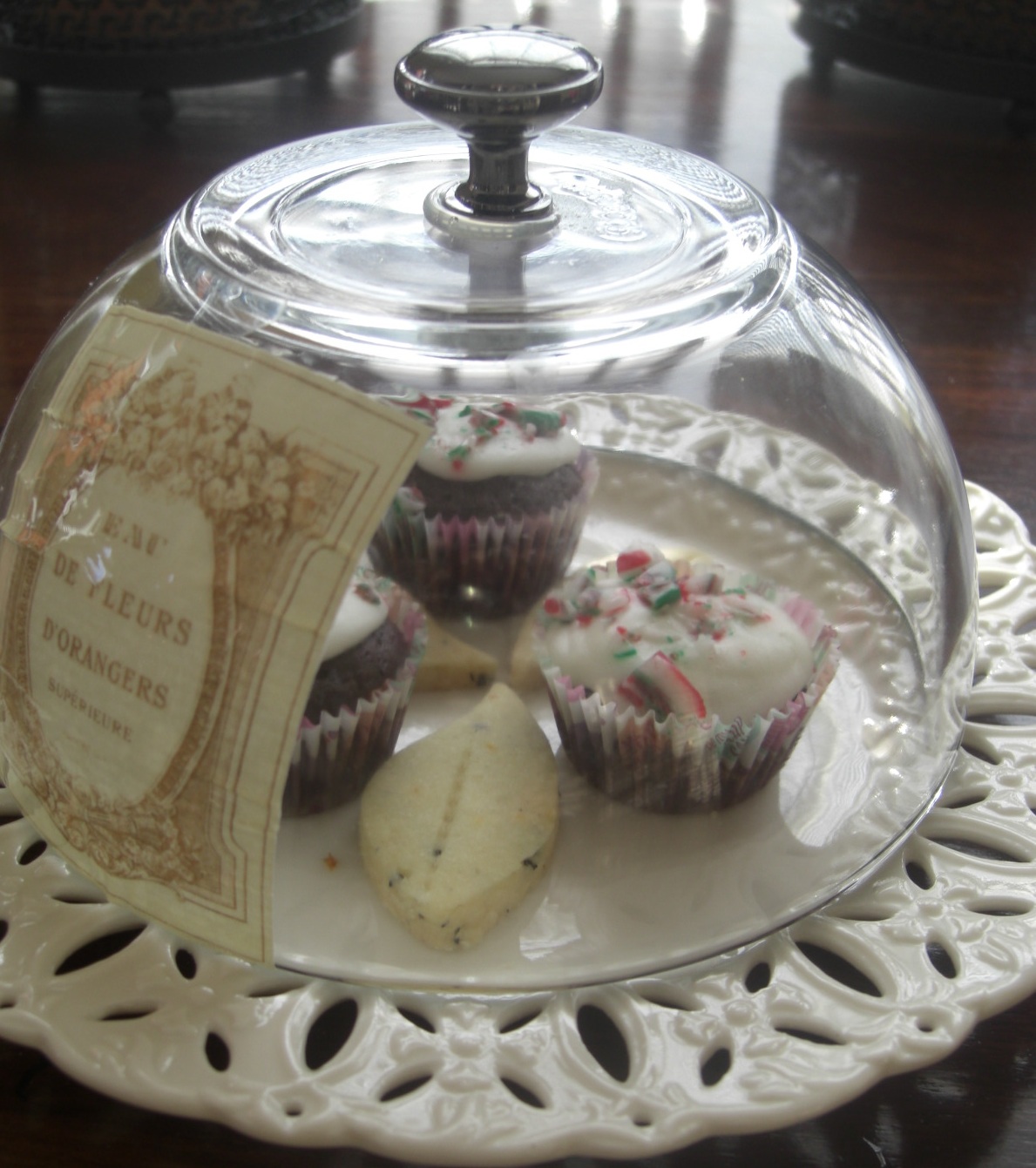 Crafting with Intention Dollar Store Cake Dome