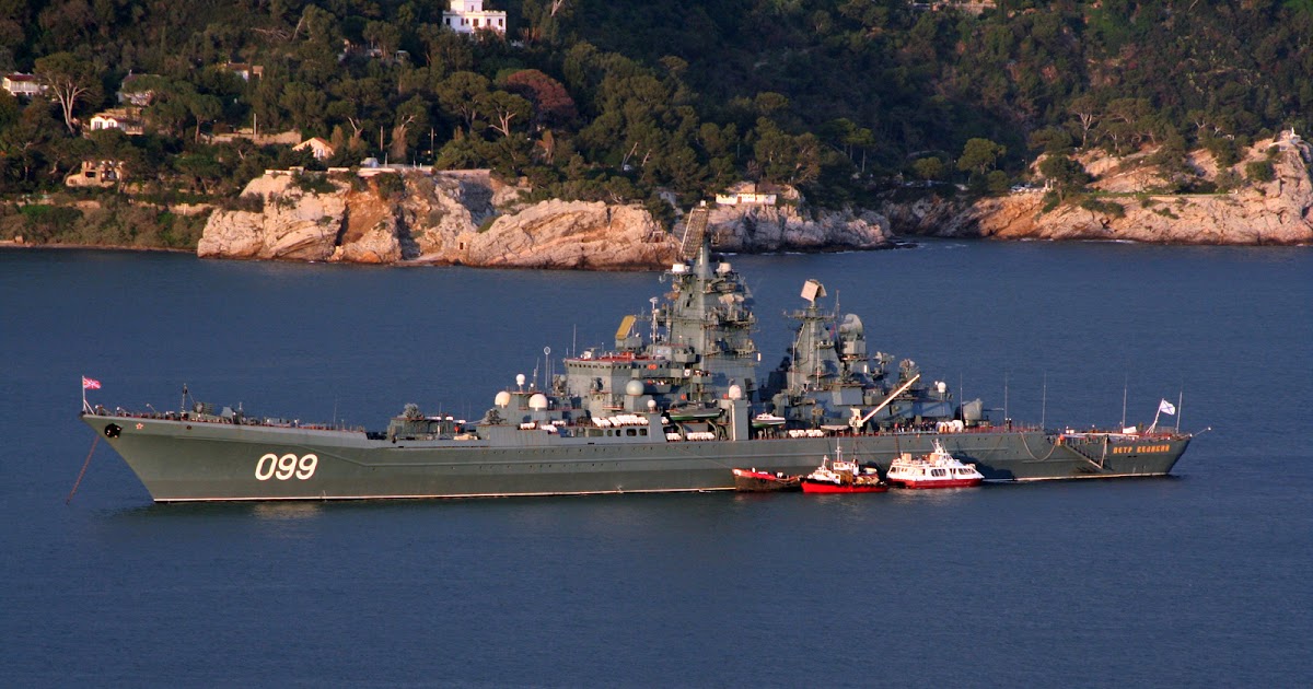 warship russian cruiser peter the great pictures