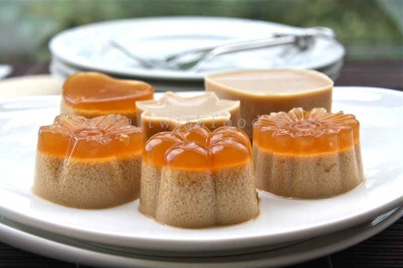Palm Sugar And Coconut Milk Jelly