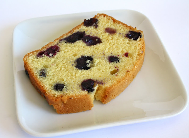 Blueberry Pound Cake