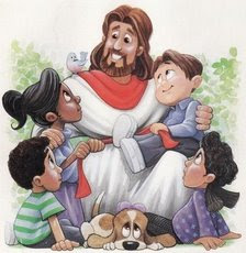 Cristo Ama as criançinhas ! ! !