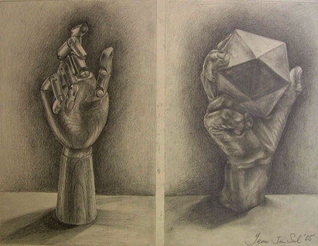 Toni Sul, graphite on paper, 2005