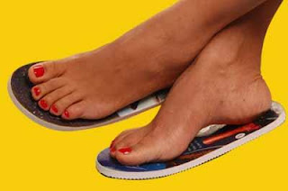 strapless flip flops