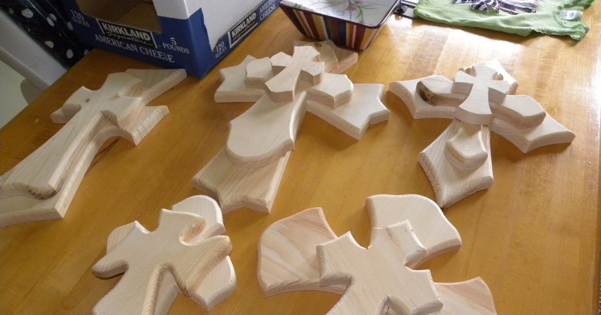 Frugal and Fabulous: Painting Wooden Crosses