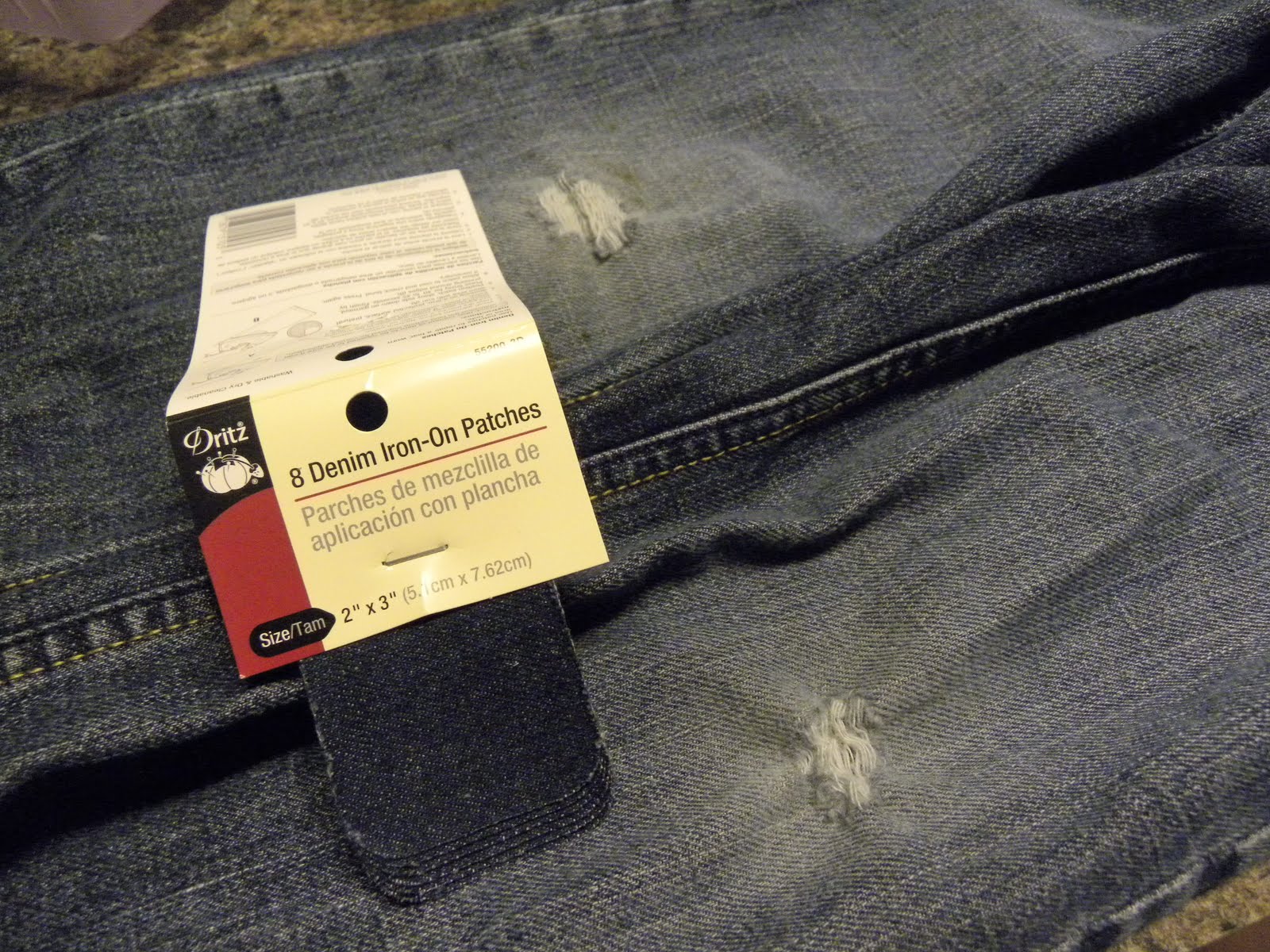 Frugal and Fabulous Boys + Jeans = Holes Quick