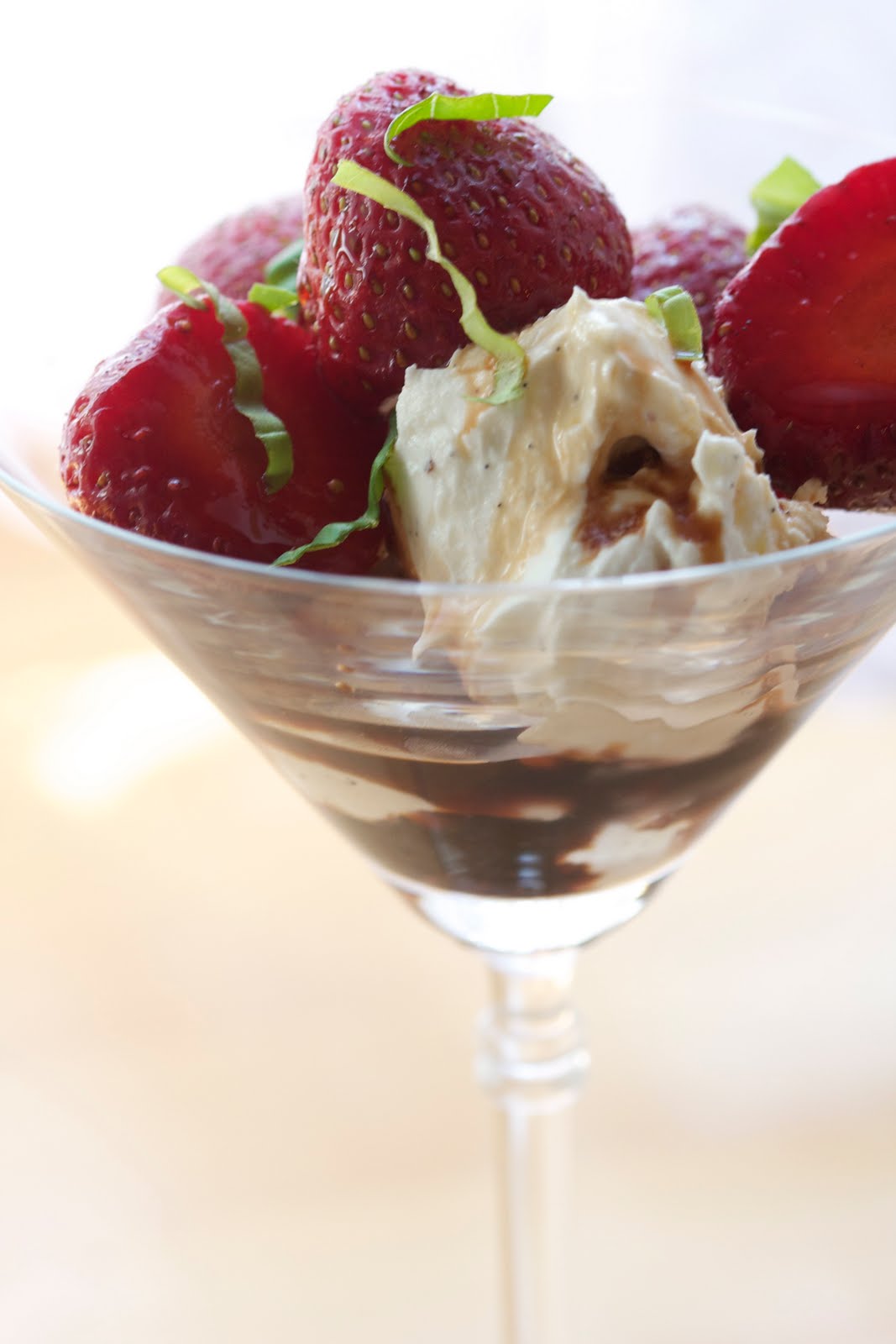 ShutterCook Strawberries Marinated in Balsamic Vinegar