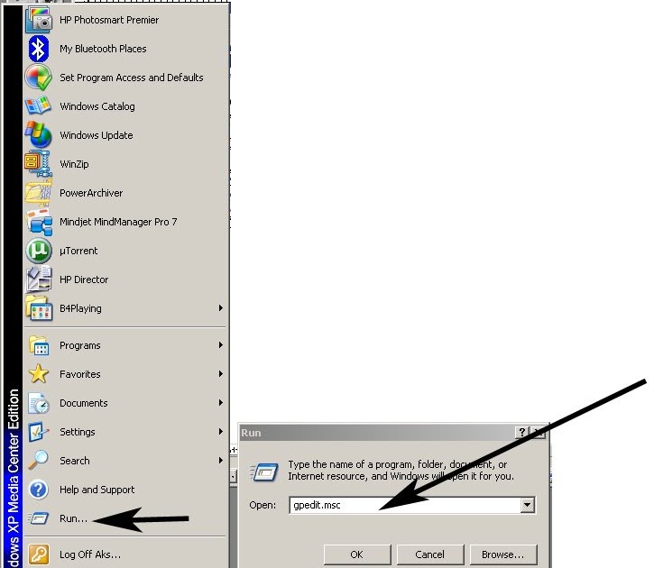 educlopedia PerintahPerintah Run Pada Windows XP