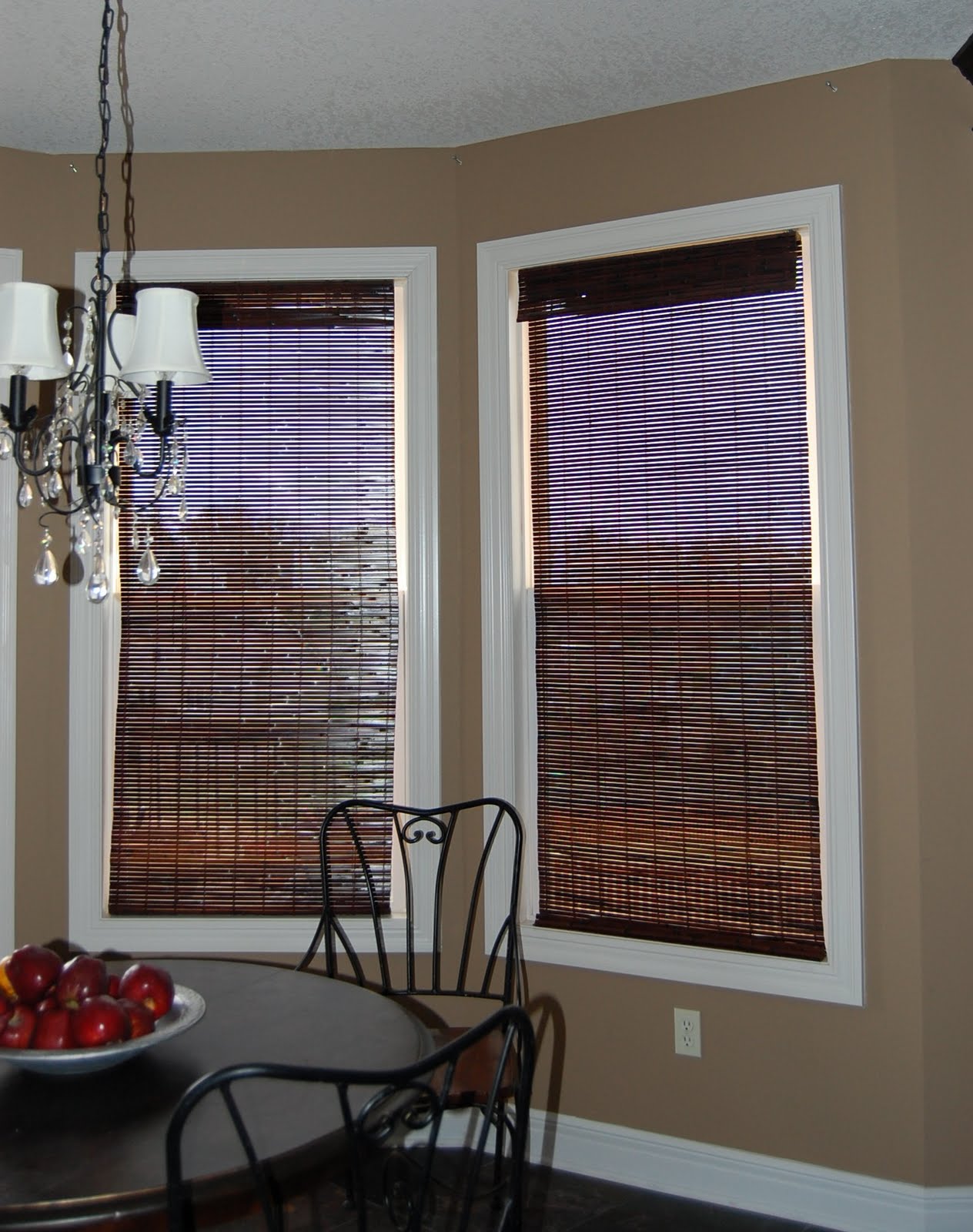 Inexpensive window treatments