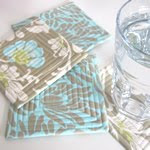 Drinks Coasters with Bound Edges Tutorial