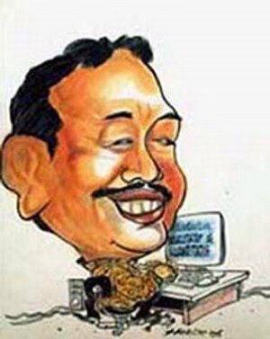 Kliwon dalam Karikatur