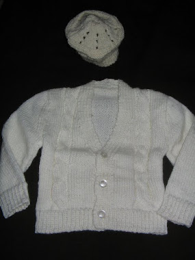 giacca + berretto neonato