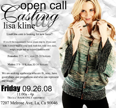 Los Angeles open casting calls