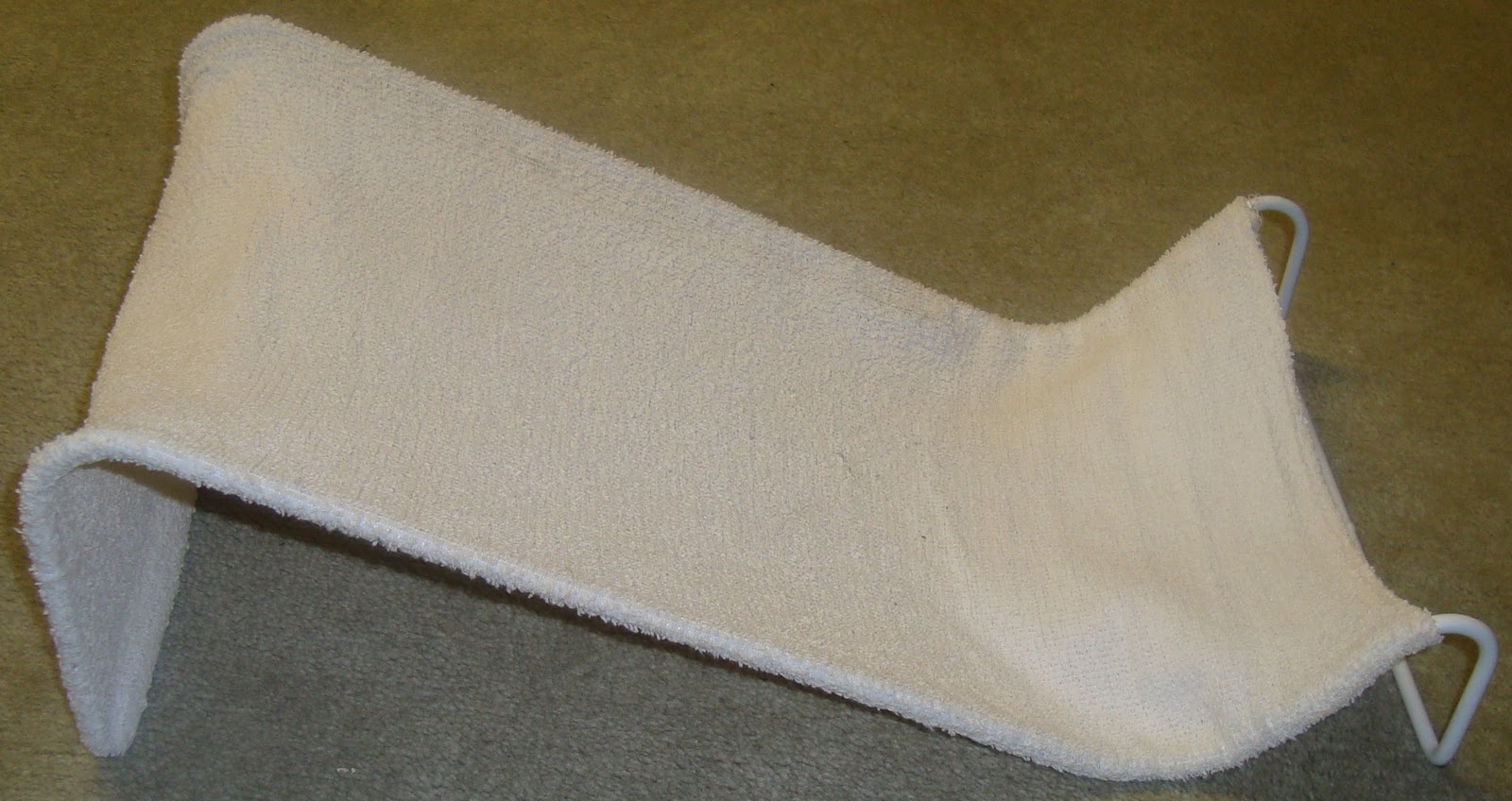 terry bath support