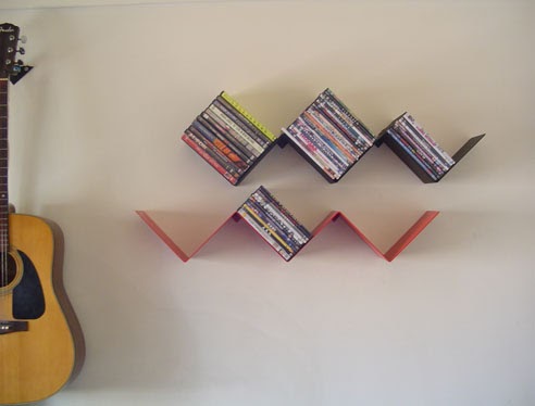Diseños de hierro: Ordená tus películas!!! - Estantes para DVD's