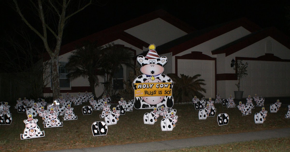 *BIRTHDAY YARD FLOCKING & DECORATIONS* TAMPA, FL CALL TODAY 813777