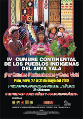 IV CUMBRE CONTINENTAL ABYA YALA