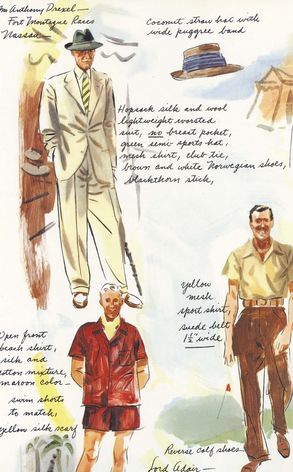 The Trad Apparel Arts Summer Palette