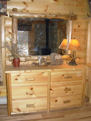 Drawer Dresser With Cedar Overlay Corner Mirror Drawer Dresser With Cedar Overlay Corner Mirror