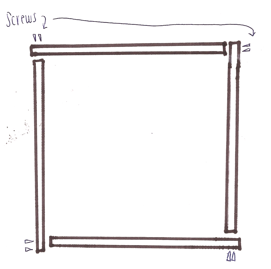 DIY ottoman tutorial.