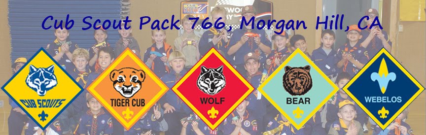 Cub Scout Pack 766, Morgan Hill, CA