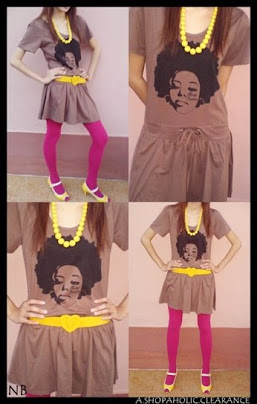 Afro Printed Dress