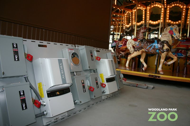 Woodland Park Zoo Blog Historic carousel goes solar
