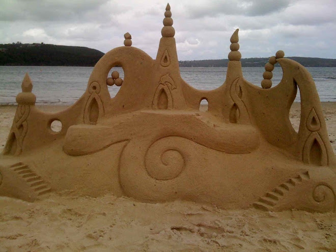 Magic Sand Castle down at my local beach...