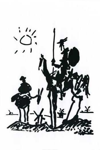 Don Quijote y Sancho