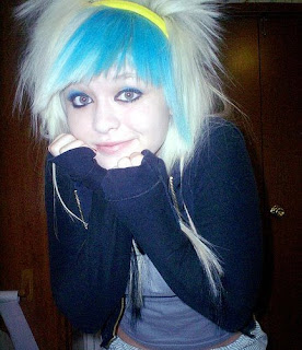 Wedding Updo Hairstyle Emo Scene Girls Hairstyles For Medium Short