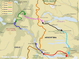 Doble cruce de los Andes en Bicicleta