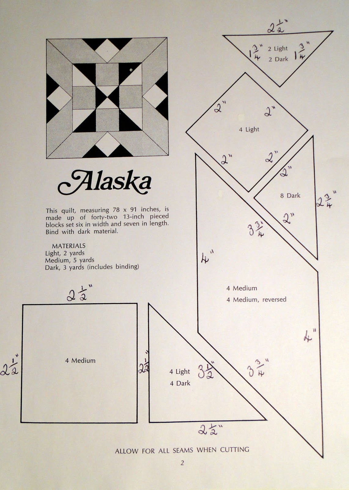 Lilbitbrit 2 Alaska Quilt Square