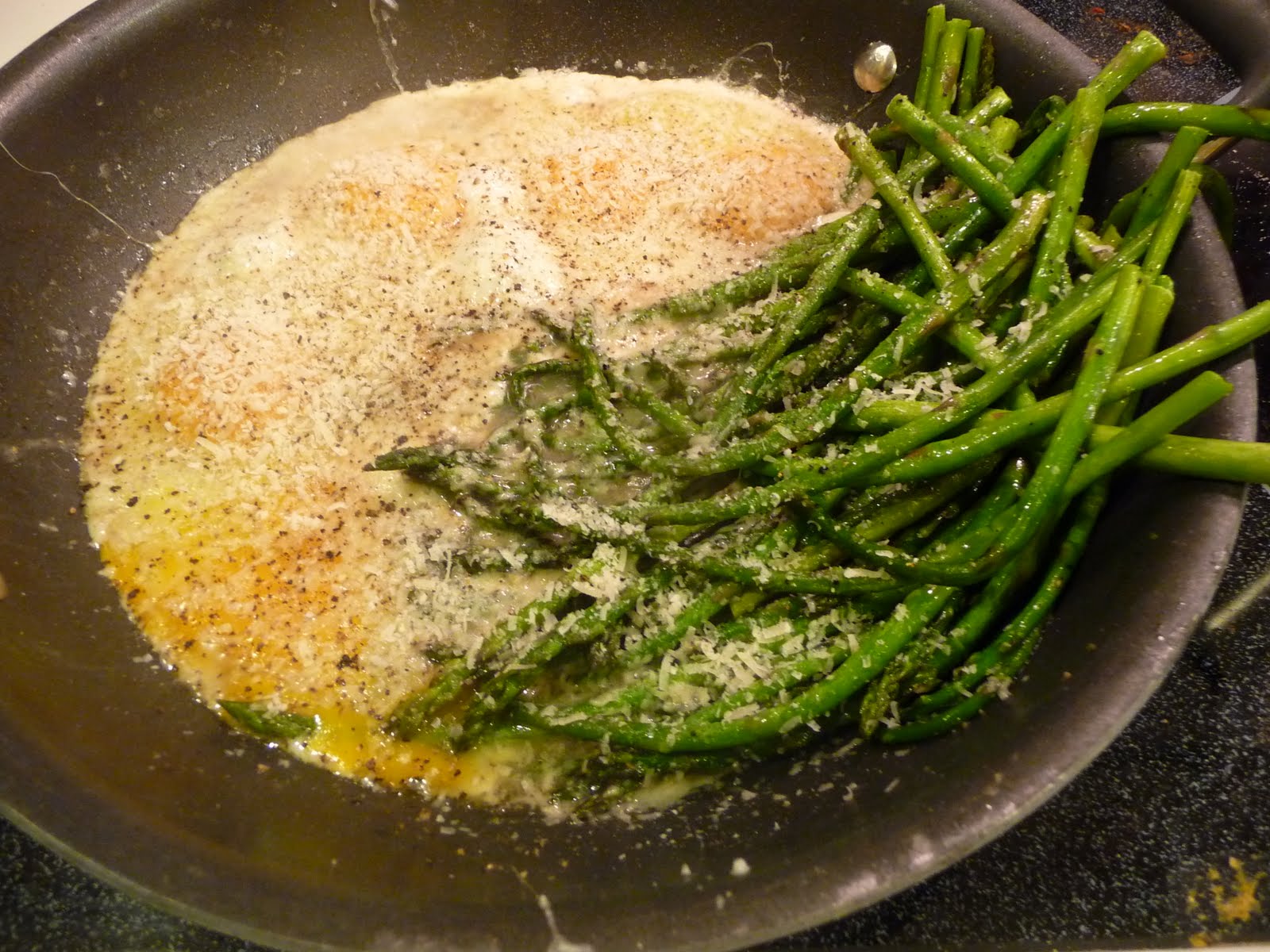 and eggs, Milanese style