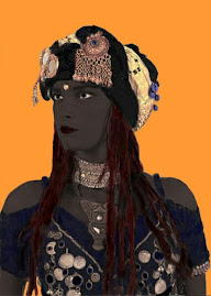 Vorona Corax av Coraxal, MMORPG character circa 2003