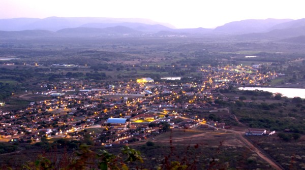 Vista do entardecer de Florânia