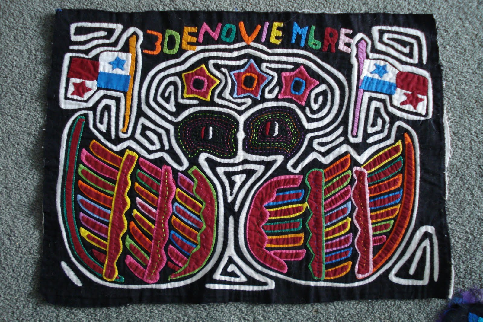 Welsh Quilts Molas Applique from the Kuna women, San Blas Islands, Panama