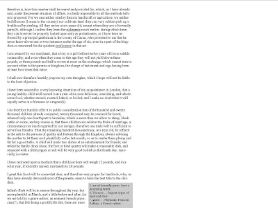 swifts essay a modest proposal takes place in swifts essay a modest proposal takes place in