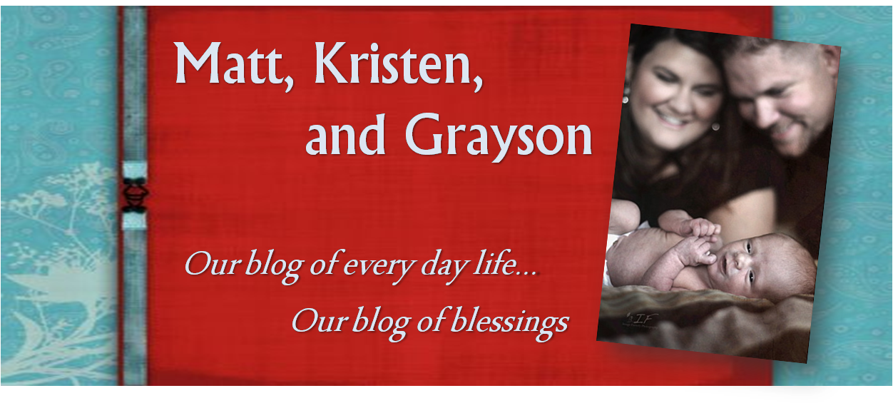 Matt, Kristen, and Grayson