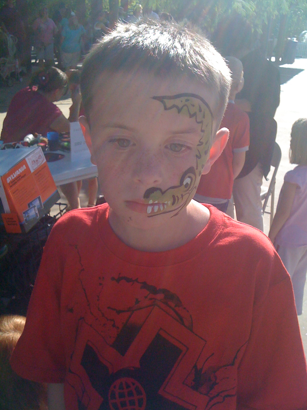 Life is Just So Daily Face Painting at the Zoo