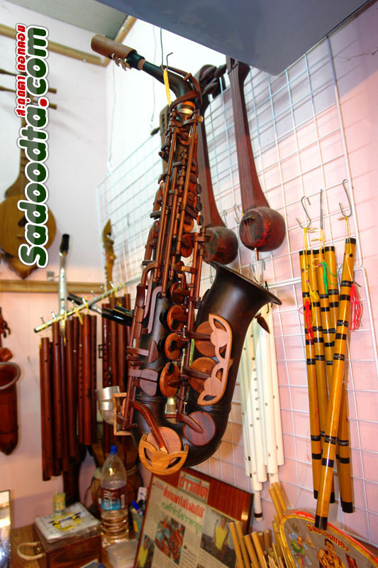 Wooden Saxophone