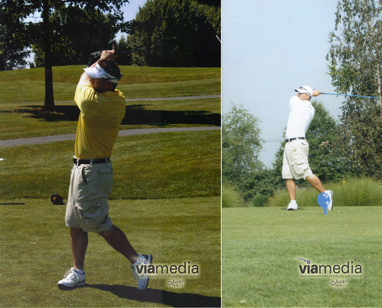 2008 and 2009 Viamedia Golf Outing W/ Adam Gochnauer