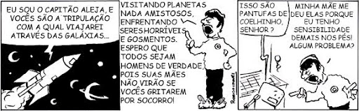 tirinha espaço
