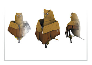 Owl Model Sheet