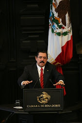 Zelaya en el Senado mexicano
