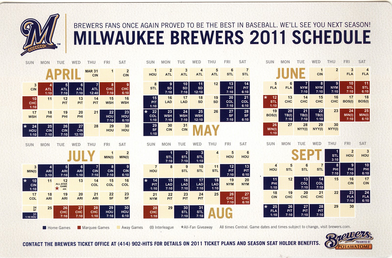 Can't Have Too Many Cards: Fan Pack Fun -- Milwaukee Brewers