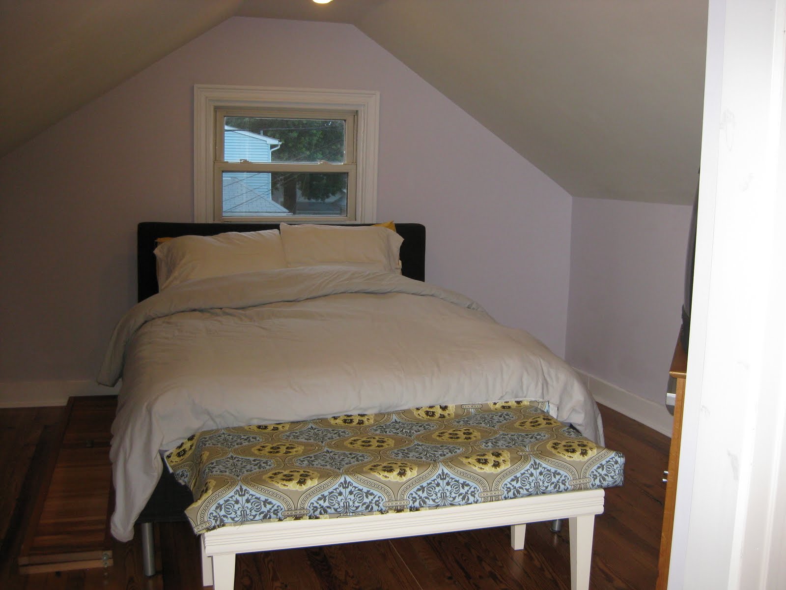 ...just over the river Upstairs bedroom progress