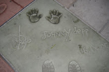 Johnny Depp's signature, Hollywood