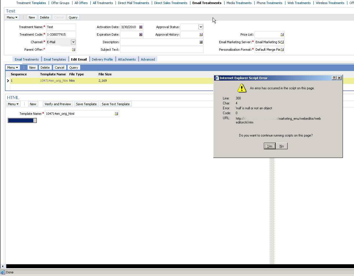 SBL-EIM-00205: NULL Target Table For relation SBL-EIM-00205: NULL Target Table For relation